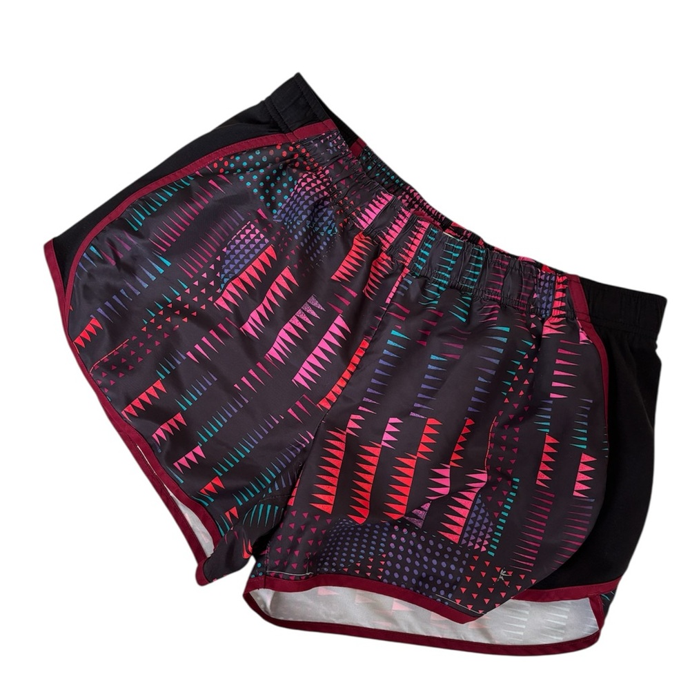 DANSKIN Black Print Running Shorts Size Medium